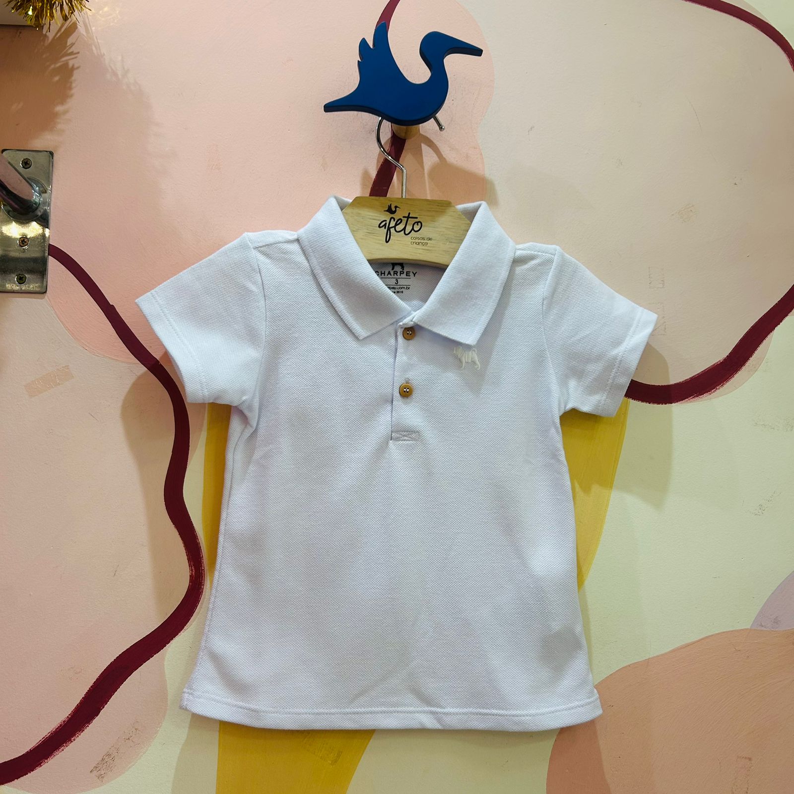 Blusa menina Charpey Branco