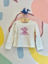 Blusa manga longa menina Momi Strass My Life Is Better Off
