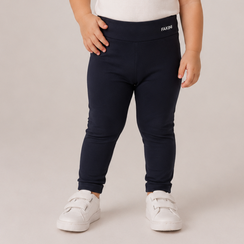 Calça Infantil Unissex Térmica Preta Fakini
