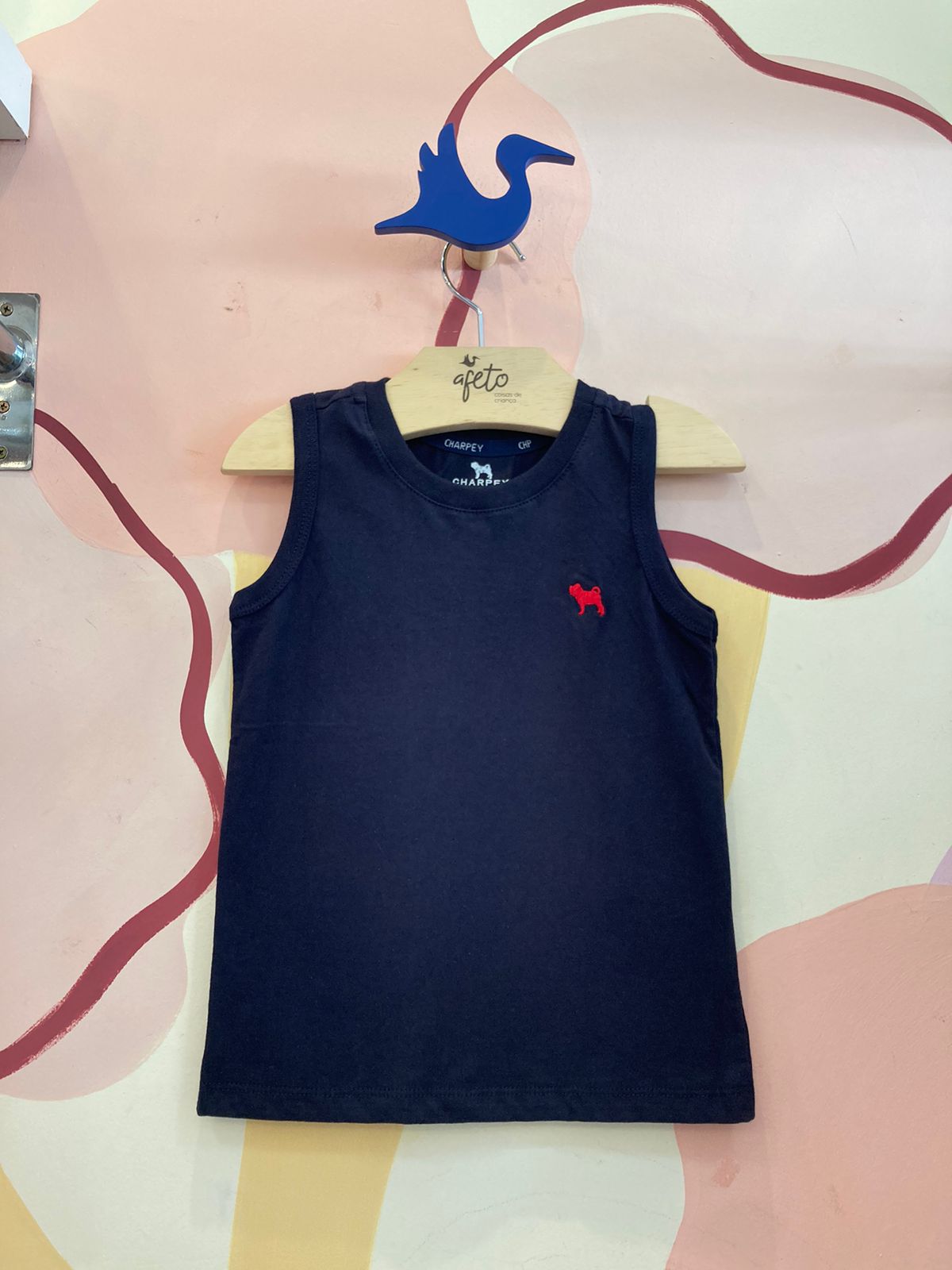 Camiseta Regata Menino Charpey Lisa