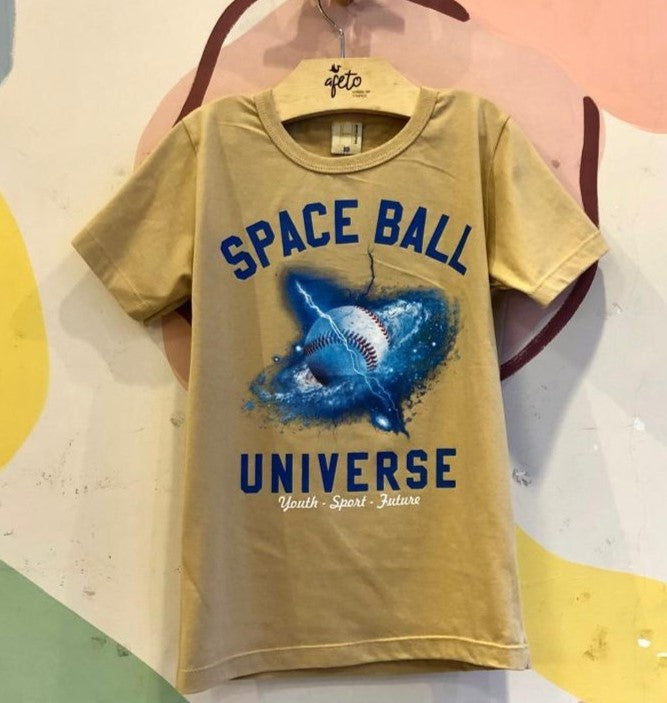 Camiseta Manga Curta menino Space Ball
