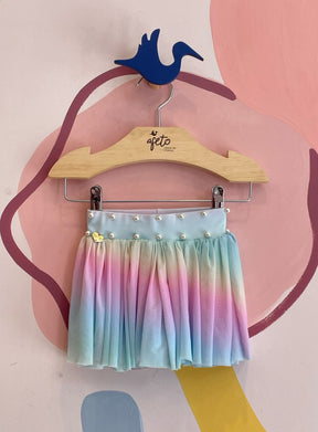Saia menina Yoyo Tie Dye Tule