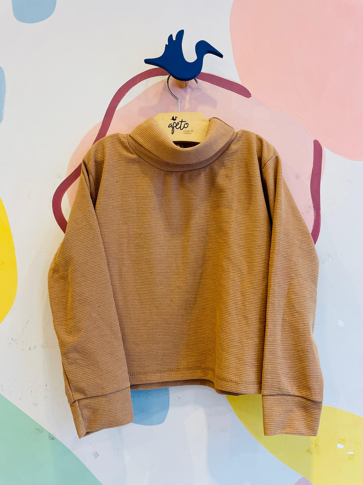 Blusa Manga Longa menina Cacharrel Gola Alta