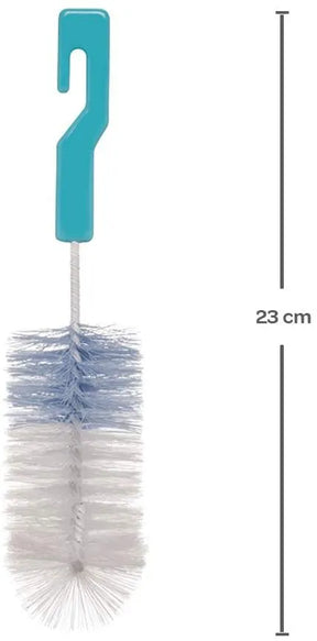 Kit Escova para Limpeza de Mamadeira Buba Azul 2 pecas