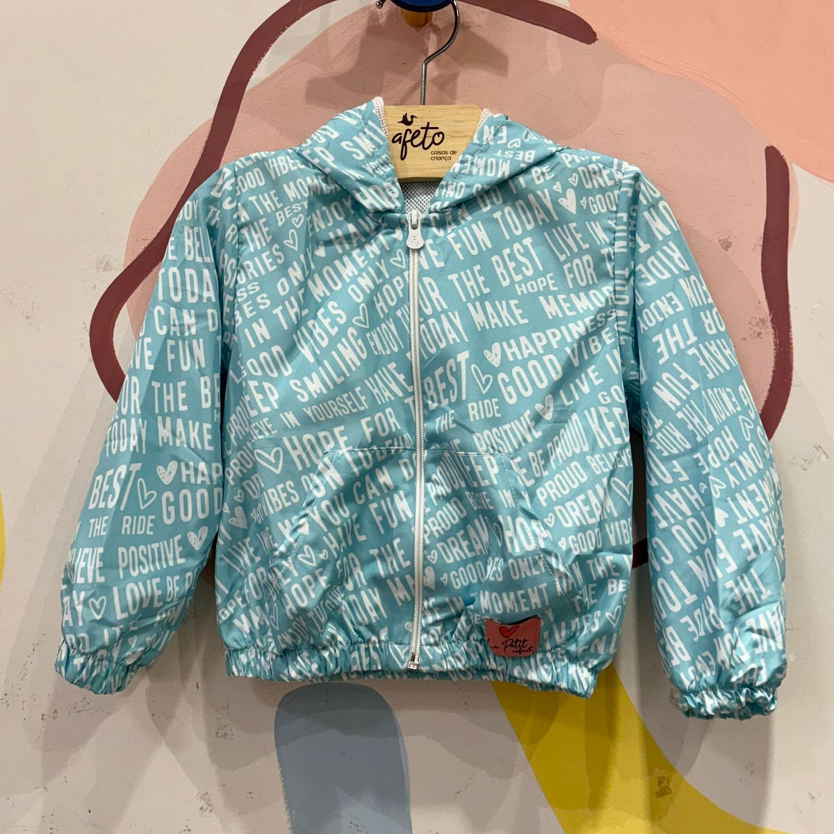 Jaqueta Manga Longa menina Corta Vento Le Petit