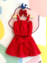 Conjunto Regata Saia menina Lasie Vermelho