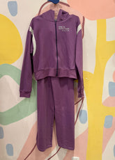 Conjunto Manga Longa Calça meninamoletinho Wide Leg