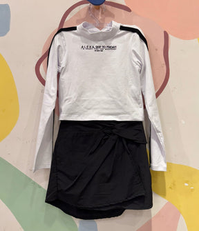 Conjunto Manga Longa Saia menina alexa Skip To Friday