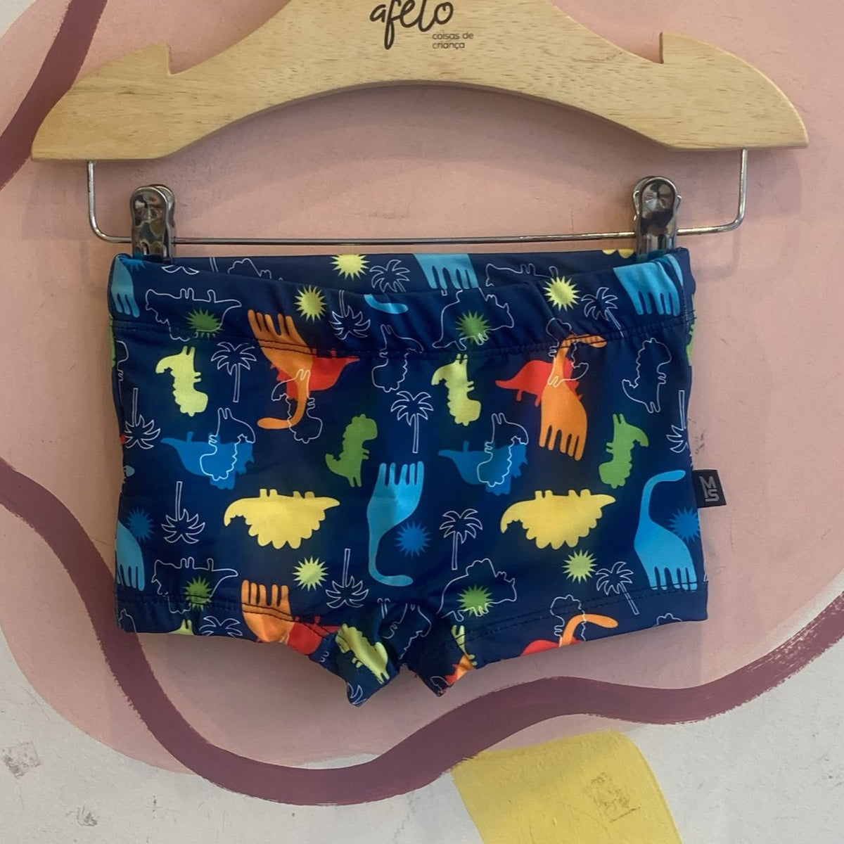 Sunga Marujos menino Dino marinho