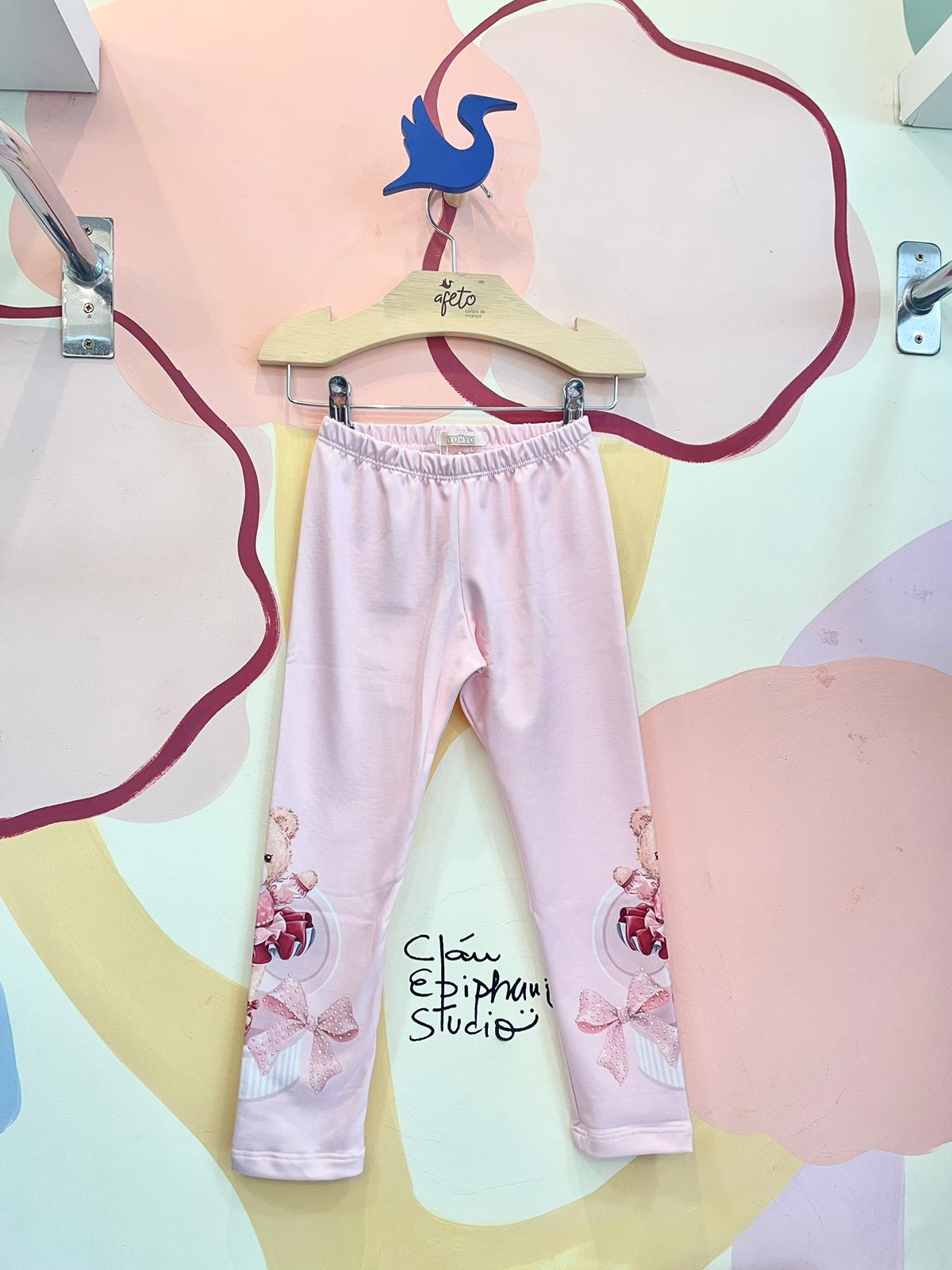 Calça Yoyo menina Termica Ursinha