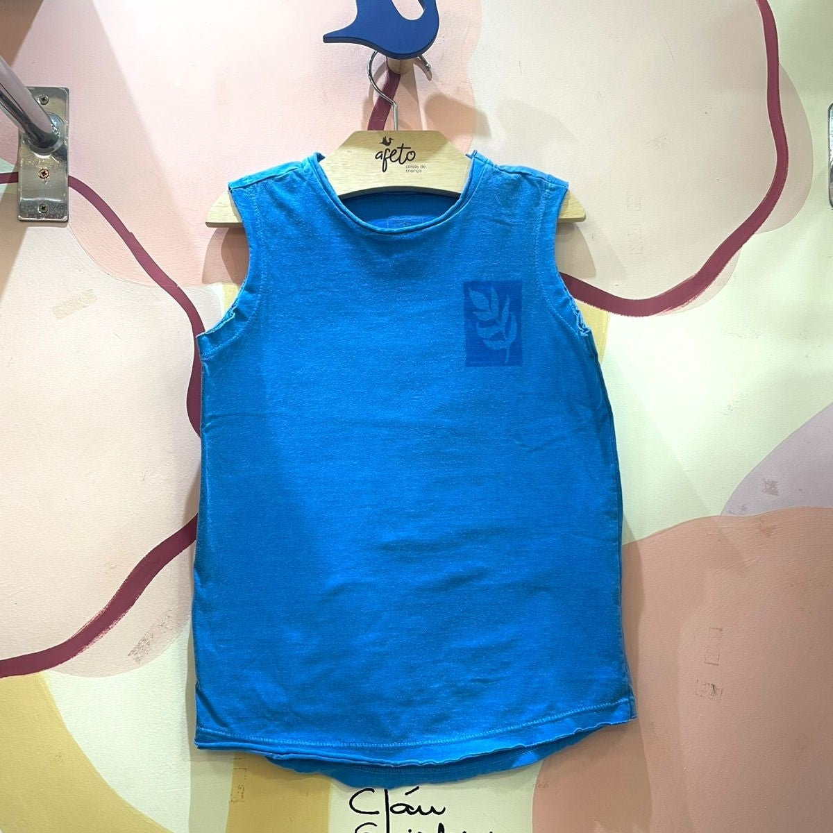 Camiseta Regata menino Folha