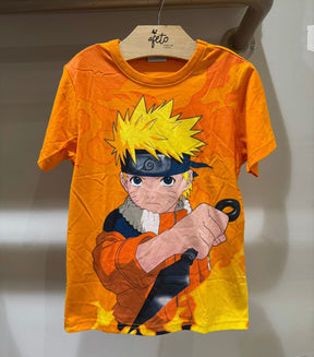 Camiseta Manga Curta menino naruto