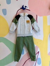 Conjunto Manga Longa Calça menino Jaqueta Urso Little Touc