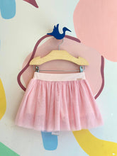 Saia Kiki Xodo Menina Tule Glitter Rosa