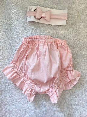 Kit Bebê Calcinha Tapa Fralda com Faixa