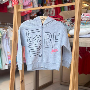 Jaqueta Manga Longa menina Moletinho Just