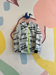 Jaqueta menino corta Vento Lettering LP