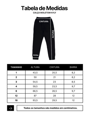 Calça Moletom Flanelado Kyly Chumbo