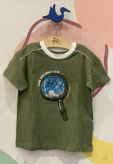 Camiseta Manga Curta menino infantil diversos Tam 8 ao 16