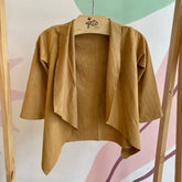 Casaco Manga Longa menina Bug Bee Suede Caramelo