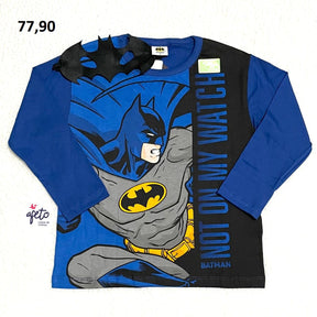 Camiseta Manga Longa Fakini menino Infantil Super Herói