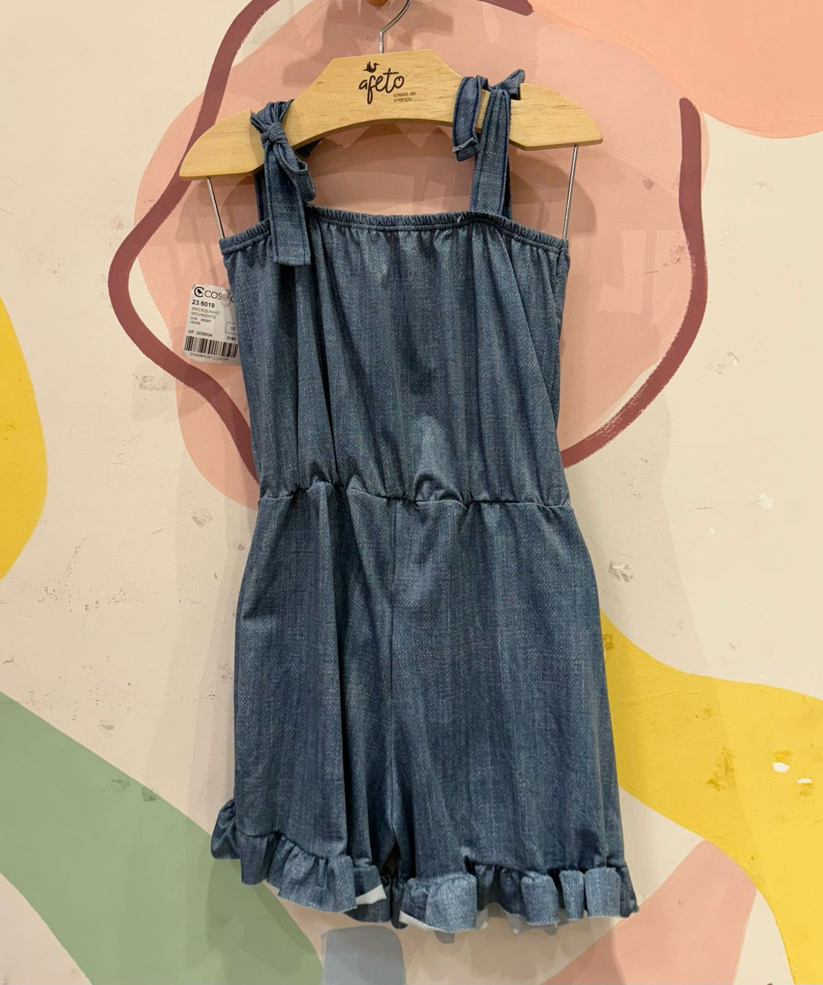 Macaquinho Regata menina Inspira Jeans