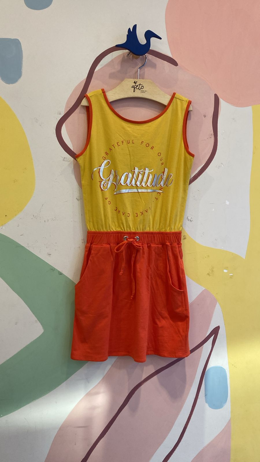 Vestido Regata menina Gratitude