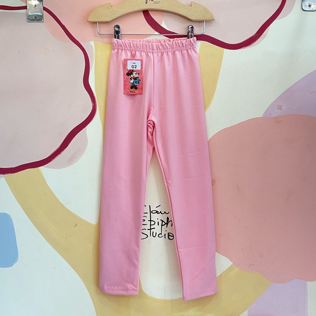 Calça menina infantil Legging Basica Hrradinhos