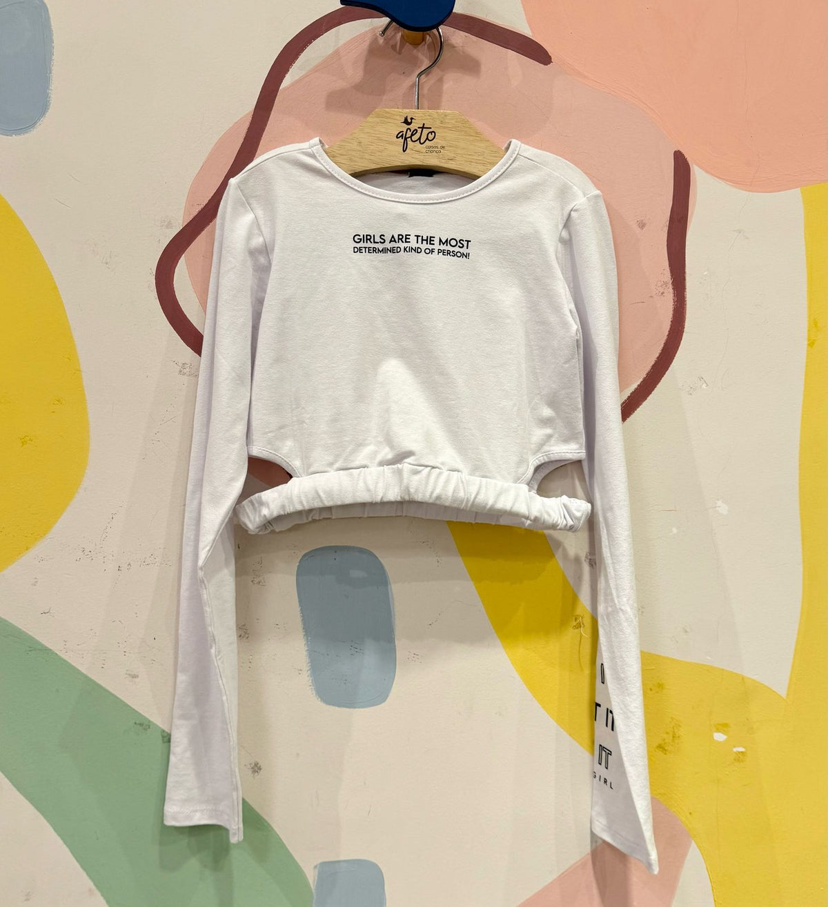 Blusa Manga Longa menina Girls are the Most