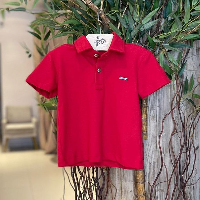 Camiseta Polo Manga Curta Oliver Infantil Menino Piquet