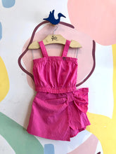 Conjunto Regata Shorts Saia Menina Momi Laco Pink