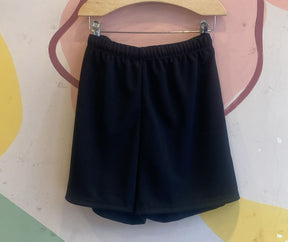 Bermuda Marujos & Sereias menino Dry Fit liso preto