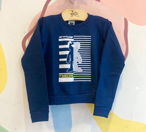 Blusa Manga Longa menino Attitude Moletom