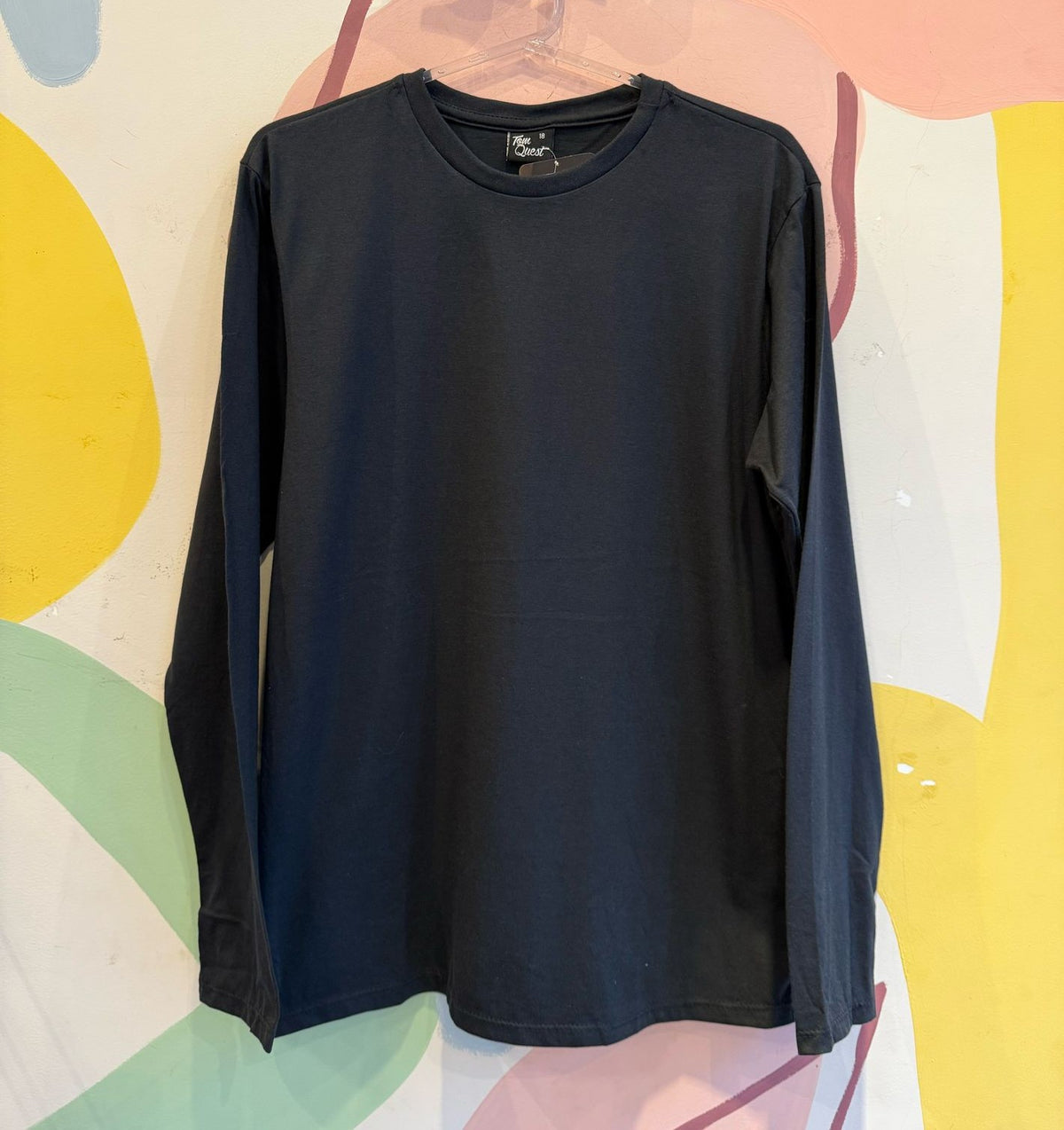 Blusa Manga Longa menino lisa Basica