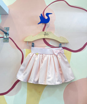 Saia Yoyo menina Acetinada Rosa