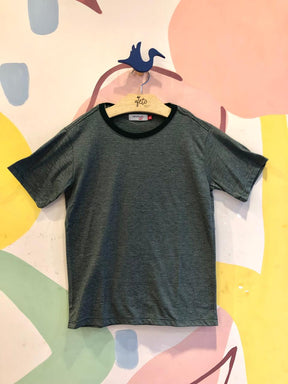 Camiseta Manga Curta menino Reserva Listra Verde Militar