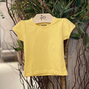 Blusa Manga Curta Fakini Infantil Fem Basica