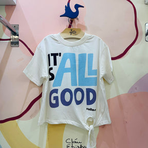 Blusa Manga Curta menina Tshirt Its All Vallen
