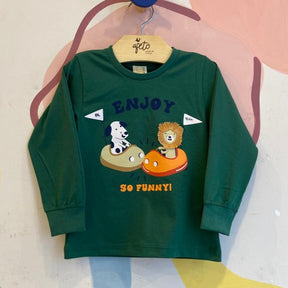 Blusa Manga Longa menino Enjoy