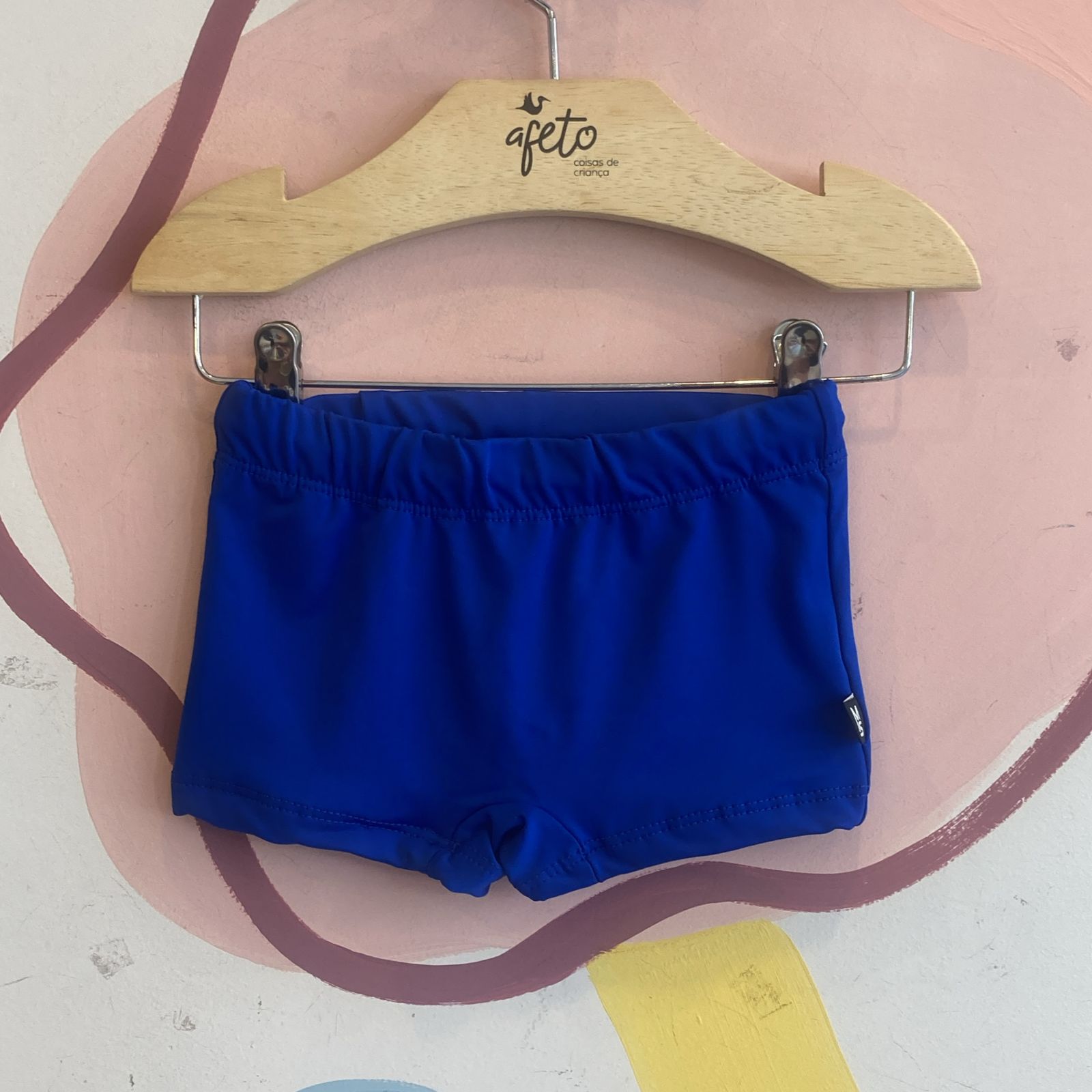 Sunga Marujos menino liso azul