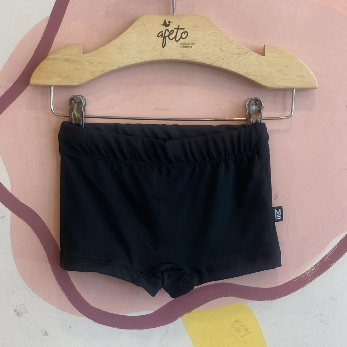 Sunga Marujos menino liso preto