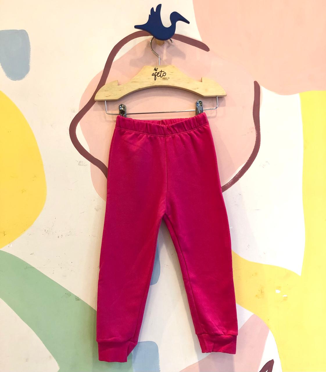 Calça menina Moletinho Basica