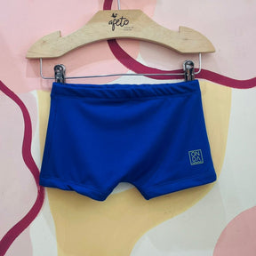 Sunga Onda Kids menino liso azul