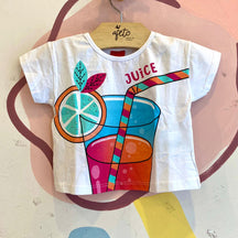 Blusa Manga Curta menina Diversos Tam 2 e 3