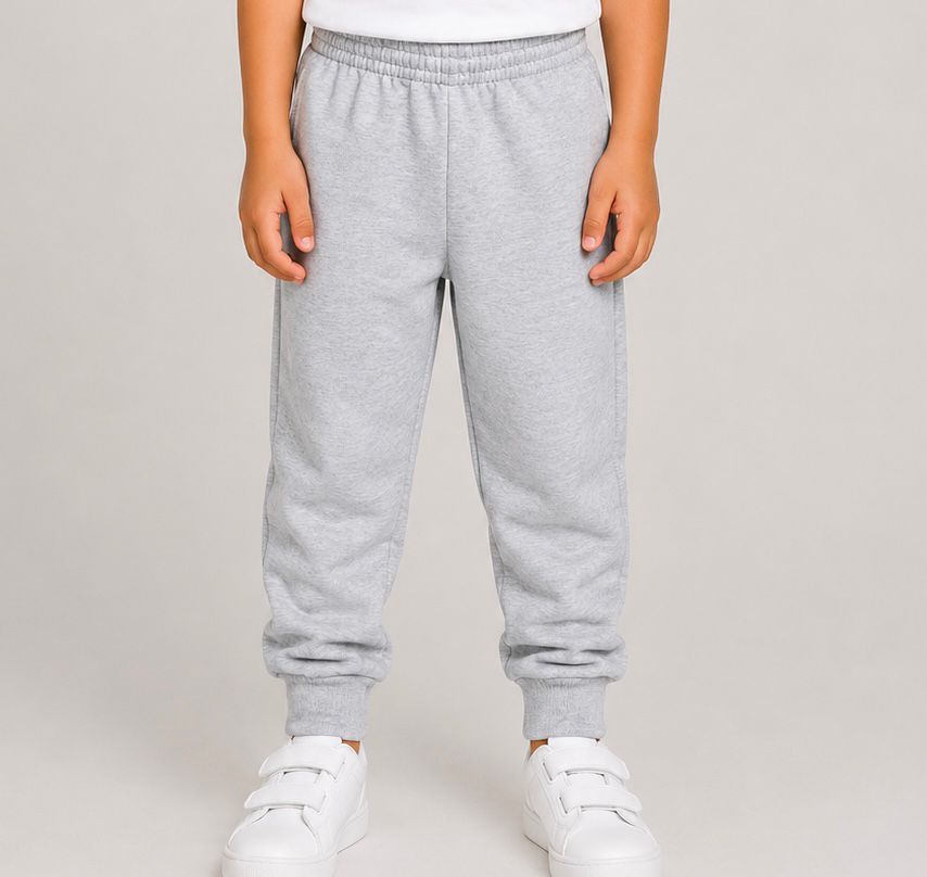 Calça Moletom Flanelado Kyly Cinza