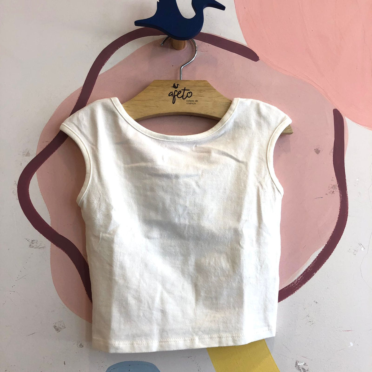 Blusa Regata menina Cropped Vallen