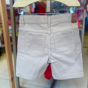 Bermuda Charpey Menino Sarja Caqui