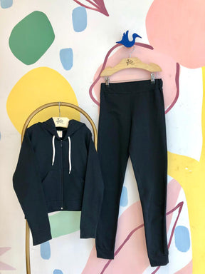 Conjunto Jaqueta E Calça menina Com Bolso Legging