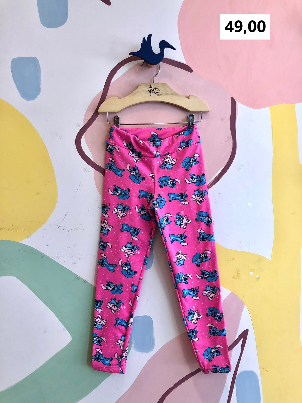 Calça menina Leging Stitch