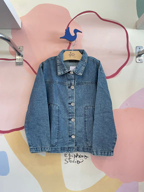 Jaqueta Manga Longa menina Jeans Escuro Vallen